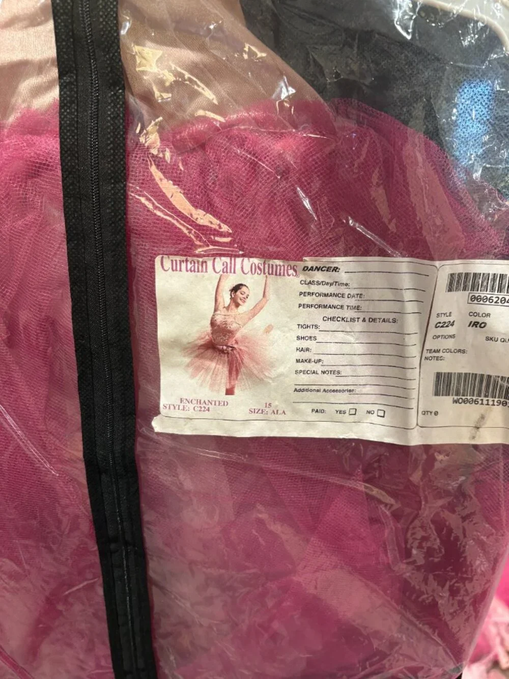 Dance Costume Lot: Enchanted Tutus: 6 Tutus Included
